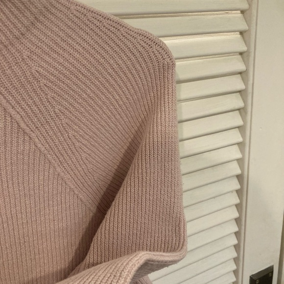 Free People Too Good Thick Knit Long Sleeve Sweater Size XS in Blush Pink - Picture 3 of 7